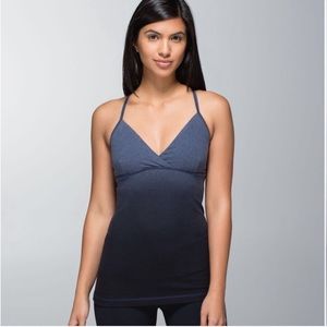 Lululemon Satya Blue Ombré Tank